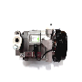 Image of Air Conditioning (A/C) Compressor. Bracket Cover. An A / C Compressor that. image for your 2000 Subaru STI   